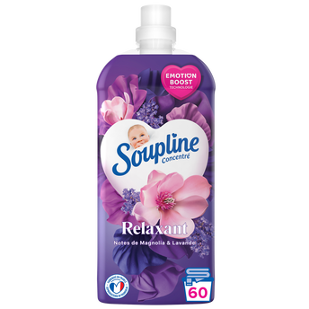 Image de Adoucissant concentré SOUPLINE 3D Fraîcheur parfumée magnolia