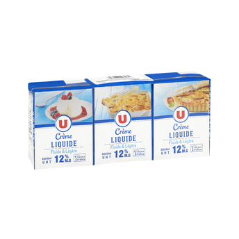 Image de U
Crème légère liquide stérilisée T, 12%mg