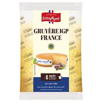 Image de Gruyère râpé IGP ENTREMONT - Sachet de