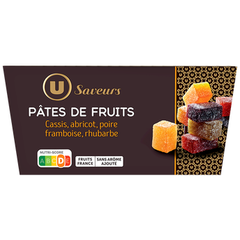 Image de U SAVEURS
Pâtes de fruits
