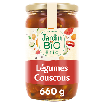 Image de Légumes bio pour couscous JARDIN BIO - Bocal