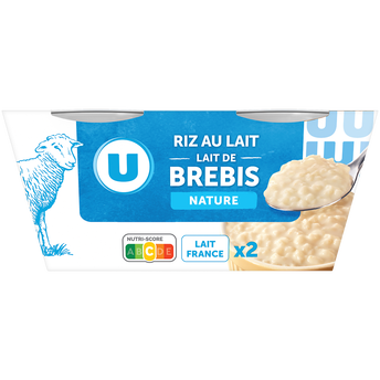 Image de U
Riz au lait de brebis