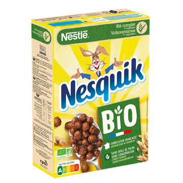 Nestlé Céréales Bio Nesquik Nestle, 375g