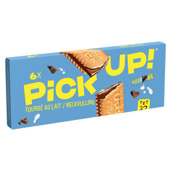 Image de Biscuits au chocolat fourré au lait Pick-Up Bahlsen x6