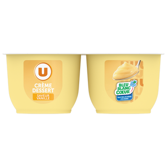 Image de U
Crème dessert saveur vanille