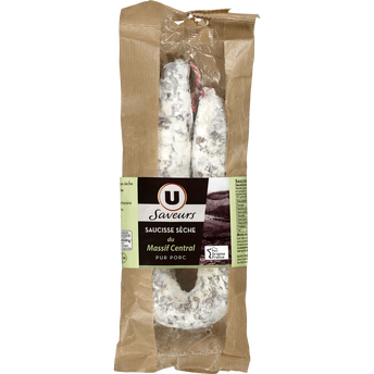 Image de U SAVEURS
Saucisse sèche Pur Porc du Massif Central