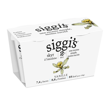 Image de Skyr 2% MG Vanille SIGGI'S