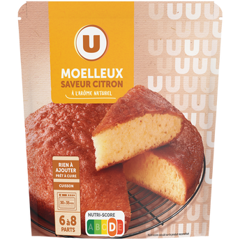 Image de U
Préparation pour moelleux citron doypack de