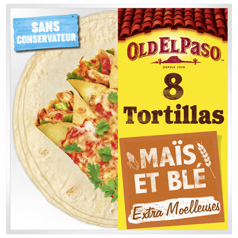 Image de Tortillas de maïs et blé x8 OLD EL PASO