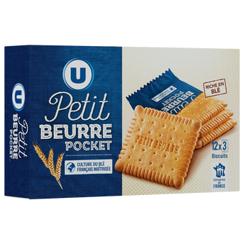 Image de U
Petits beurres pocket paquet de