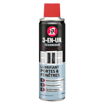 Image de Lubrifiant 3en1, portes et fenêtres, 250ml