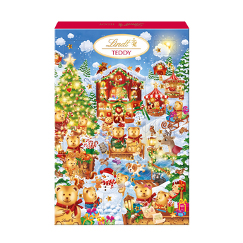 Image de Calendrier de l'avent chocolats Teddy Lindt