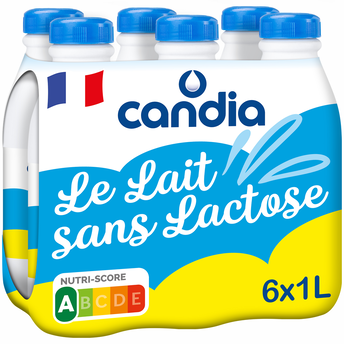 Image de Lait sans lactose UHT CANDIA LE SANS LACTOSE