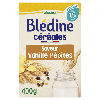 Image de Céréales bébé en poudre vanille pépites dès 6 mois BLEDINE BLEDINA