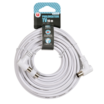 Image de U
Prolongateur TV 10m 9,52mm fils coudés