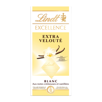 Image de Excellence Chocolat blanc velouté arome vanille LINDT