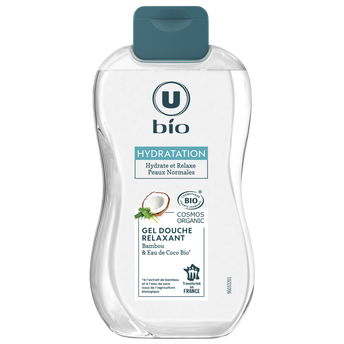 Image de U BIO
Gel douche relaxant bambou et eau de coco flacon