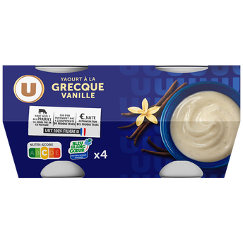 Image de U
Yaourt à la grecque vanille