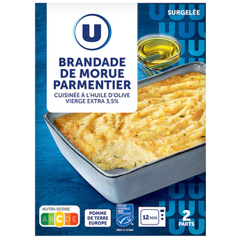 Image de U
Brandade de morue parmentier