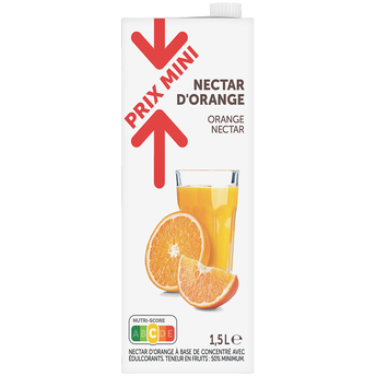 Image de Nectar d'orange PRIX MINI, brique
