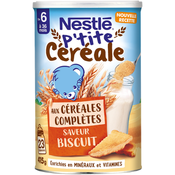 Image de Céréales P'TITE CEREALE complètes biscuit