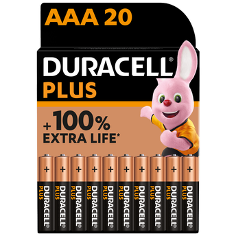 Image de DURACELL PLUS 100% AAA