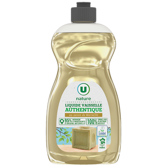 Image de U NATURE
Liquide vaisselle au savon de Marseille