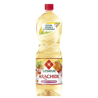 Image de Huile d'arachide LESIEUR, Bouteille