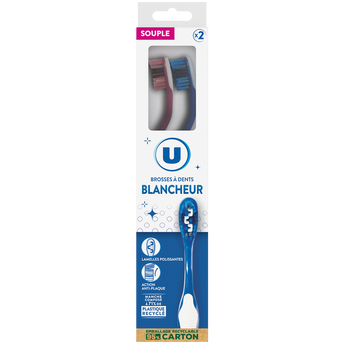 Image de U
Brosse à Dent blancheur souple