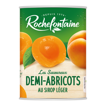 Image de Demi abricots au jus ROCHEFONTAINE, boîte 4/4