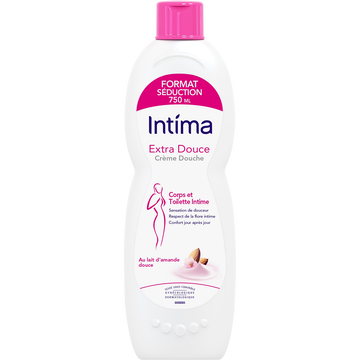 Intima Crème Douche Extra Douce Intima, 750ml