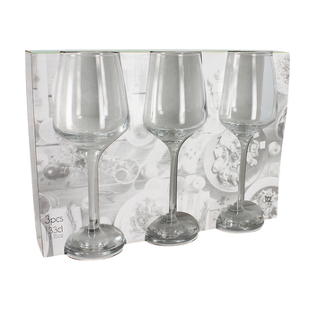 Image de Verre à pied eau Florence en verre 33cl transparent