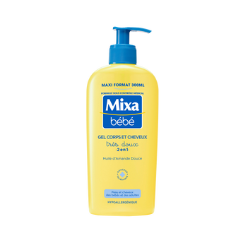 Image de Douche pompe MIXA bebe flacon
