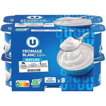 Image de U
Fromage blanc nature 3% MG