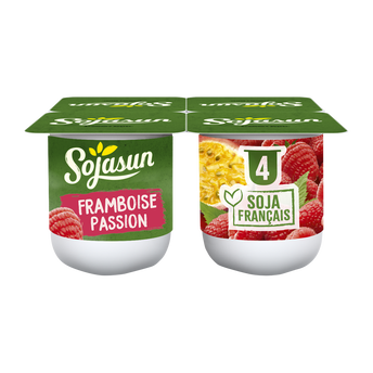 Image de Spécialité au soja fermentée sucrée aux fruits parfum framboise passion SOJASUN
