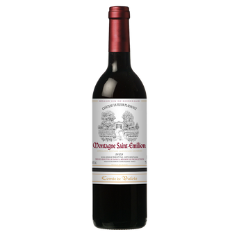 Image de Vin Rouge Montagne Saint-Emilion AOP rouge COMTE DE VALOIS, bouteillede