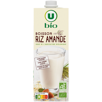 Image de U BIO
Boisson végétale riz amande