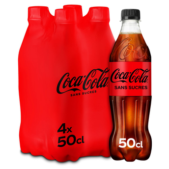 Image de Soda COCA-COLA sans sucres - Pack bouteilles