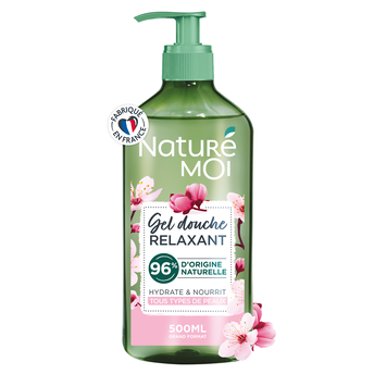 Image de Gel douche relaxant fleur de cerisier NATURE MOI