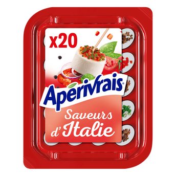 Image de Fromage apéritif saveurs d'Italie APERIVRAIS - 20 bouchées