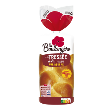 La Boulangère Brioche Tressée La Boulangere, 800g