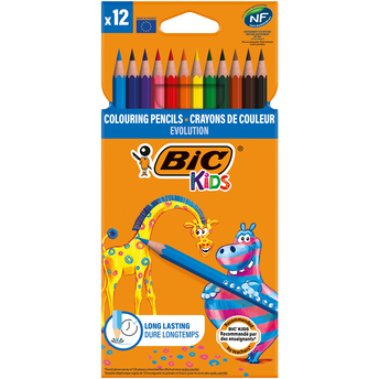 Image de Crayons de couleur BIC Kids Ecolution pack de