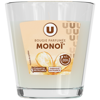 Image de U
Bougie parfumée monoï