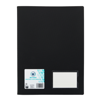Image de U
Protège-documents A4 80 vues personnalisable