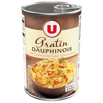 Image de U
Gratin dauphinois boîte de
