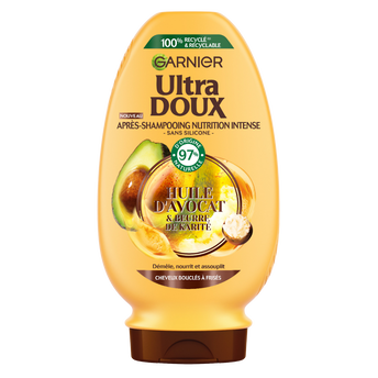 Image de Après-Shampooing ultra doux avocat karité GARNIER