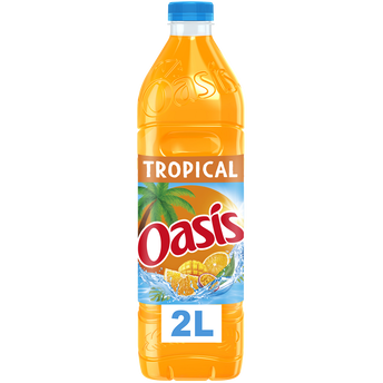 Image de Boisson aux fruits Tropical OASIS - la bouteille de