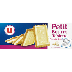 Petit Beurre Chocolat Blanc U 150g Super U Hyper U U Express Www Coursesu Com