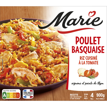 Image de Filet de poulet Basquaise (tomates, oignons et pointe de thym) MARIE
