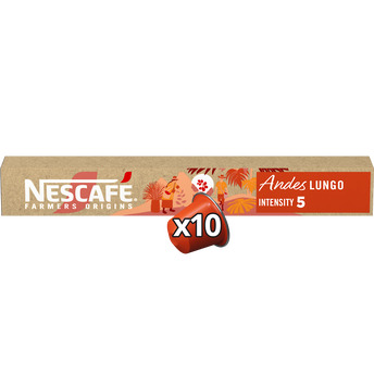 Image de Café capsules NESCAFE Andes LUNGO N°5 - compatible NESPRESSO